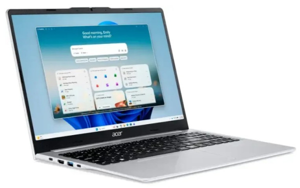 фото Ноутбук  Acer Aspire Lite AL15-49P-R4JA в Перми 15.6 ", Ryzen 7, 8 Гб RAM, 512 Гб SSD, Radeon Graphics, Серебристый