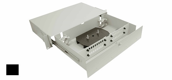 фото Кросс оптический стоечный 19" выдвижной 2U TELCORD КСв-32-2U 32-LC/SM-d-64-LC/UPC-SM-2-КУ-BK в Казани