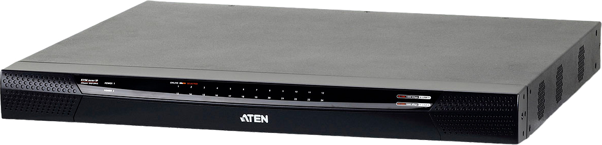 

Переключатель KVM Aten KN2124VB-AX-G 1L/2-Remote 24P C5 KVM over IP SW., KN2124VB-AX-G