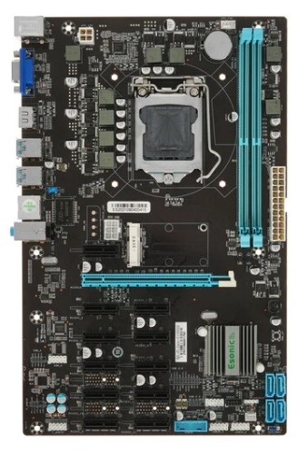 

Материнская плата ITZR B250-BTC-Gladiator плата для майнинга на 11 GPU, 1xPCI-Ex16, 10xPCI-Ex1, RTL, B250-BTC-Gladiator