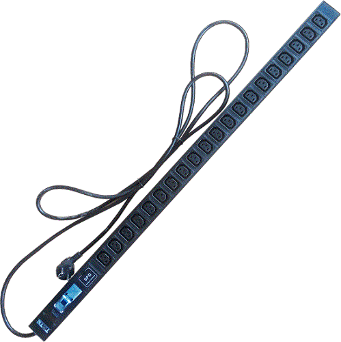 

Блок розеток TWT TWT-PDV-20C3-GP Вертикальный, 20xC13, 250V, 16A, шнур 3 метра, вилка Schuko, TWT-PDV-20C3-GP