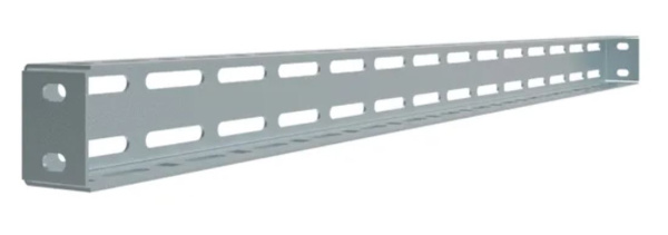 Изображение товара Рейка поперечная EKF FPR8V для шкафов серии FORT, сталь, серый, 726 x 45 мм