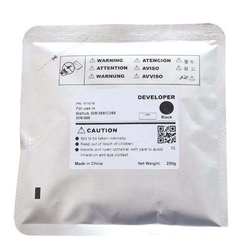

Картридж CET Девелопер для KONICA MINOLTA Bizhub 308/368/C258/C308/C368 (CET) Black, 200г, 600000 стр., CET171015, CET171015