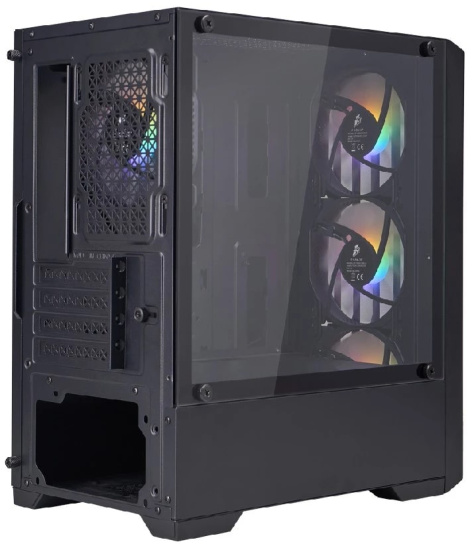 фото Корпус mATX 1STPLAYER BULLET HUNTER H2 ARGB Black в Екатеринбурге