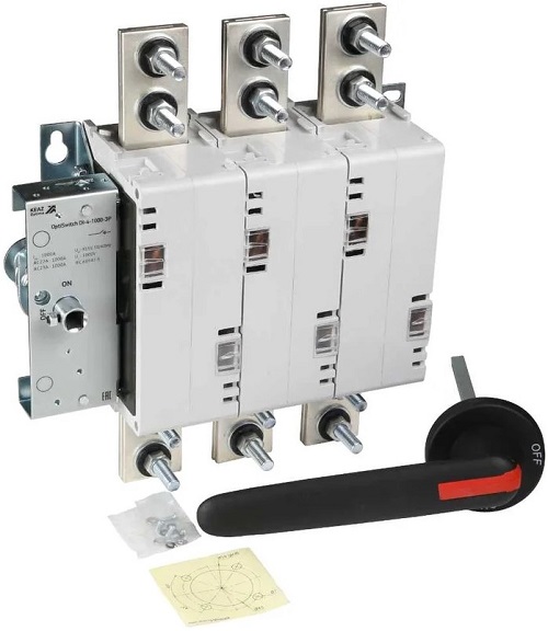 

Рубильник КЭАЗ 274892 OptiSwitch DI-4-1000-3P, 274892