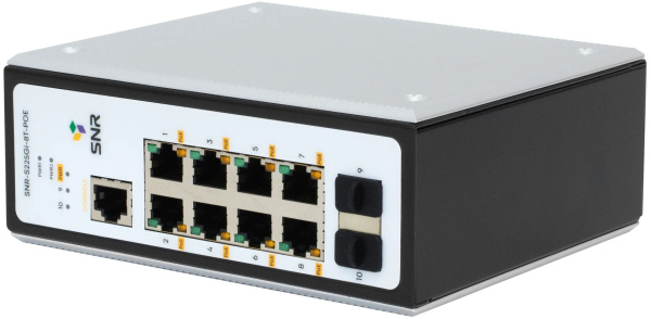 фото Коммутатор управляемый SNR SNR-S225Gi-8T-POE в Нижнем Новгороде