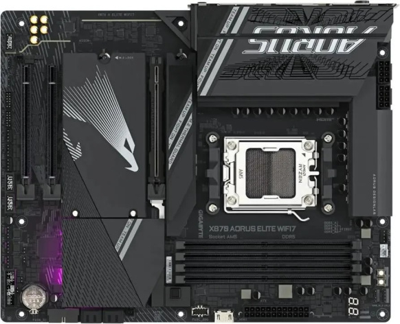 фото Материнская плата ATX GIGABYTE X870 AORUS ELITE WIFI7 1.1 в Екатеринбурге