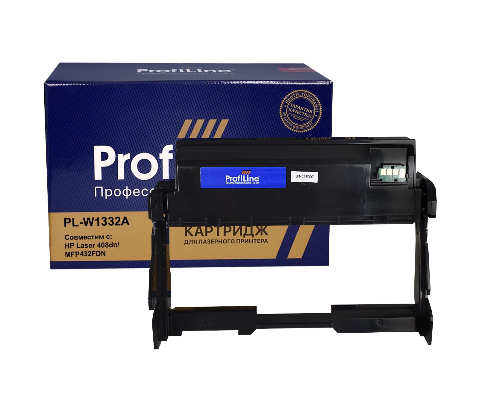 

Картридж ProfiLine PL-W1332A (№332A) для HP Laser 408dn/MFP432FDN 30000 копий, PL-W1332A (№332A)