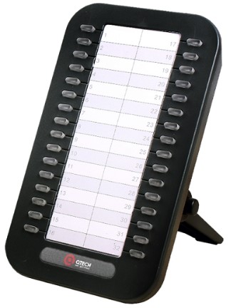

Модуль расширения QTECH QSM-32R для телефонов QVP-300P/600P на 32 клавиши., QSM-32R