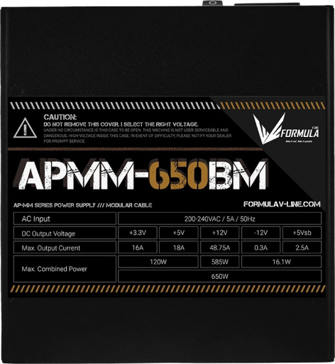 фото Блок питания ATX FORMULA AP-650MB в Уфе