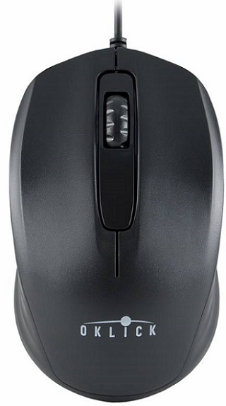

Мышь Oklick 195M M218 BLACK черный оптическая (800dpi) USB (3but) 945621, 195M