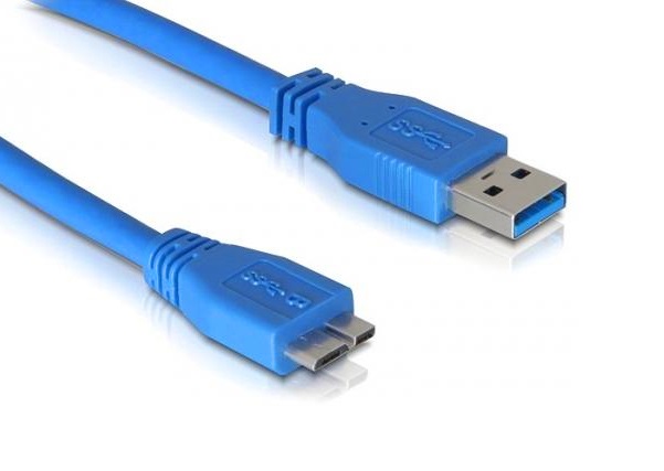 

Кабель интерфейсный USB 3.0 5bites UC3002-010 AM-Micro 9P, 1м, синий, UC3002-010