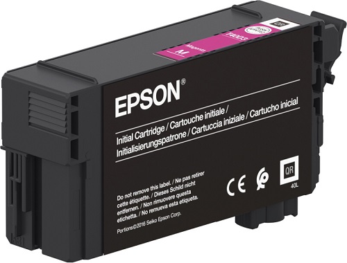 

Картридж Epson Singlepack UltraChrome XD2 C13T40D340 для SureColor SC-T3100/SC-T5100, magenta, 50ml, Singlepack UltraChrome XD2