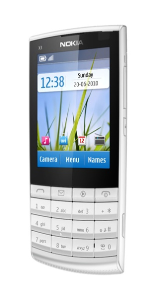 фото Мобильный телефон  Nokia X3-02.5 White Silver