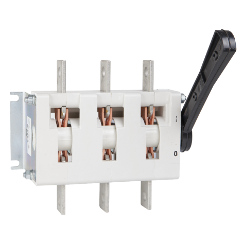 Изображение товара Выключатель-разъединитель КЭАЗ 103383 3-полюсный 630 А 660 В надежное устройство для электросетей