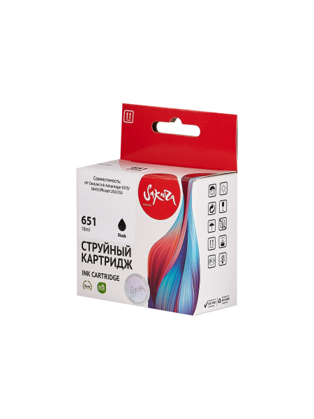 фото Картридж струйный Sakura C2P10AE (№651 Black) в Уфе