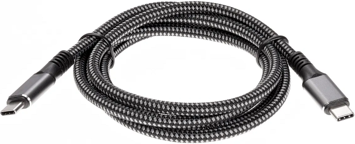 

Кабель интерфейсный Type C-Type C VCOM CU540M-1.2M M-M, 5K/60Hz, 40Gb/s, PD 100W, 5A, 1.2м, CU540M-1.2M