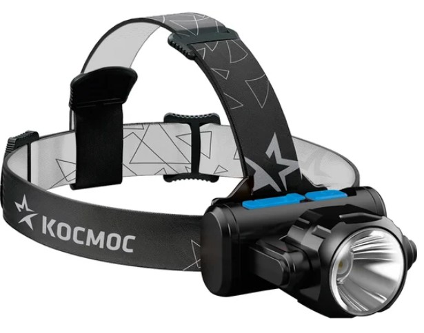 

Фонарь налобный Космос KOCH5WLi-On светодиодный, 3Вт XPE, 5Вт COB, 1200Mah LI-On, зар. Micro USB, KOCH5WLi-On