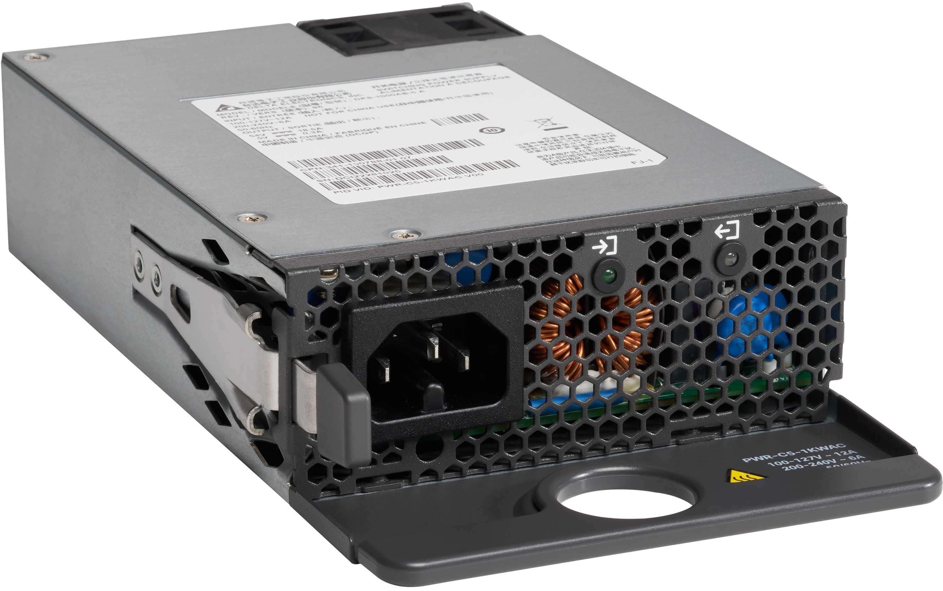 

Трансивер Cisco PWR-C6-1KWAC= Блок питания 1KW AC Config 6 Power Supply, PWR-C6-1KWAC=