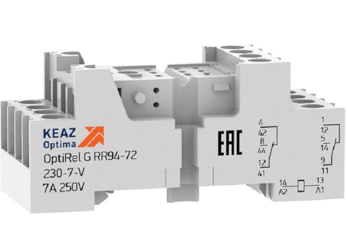 

Разъем КЭАЗ 281170 OptiRel G RR94-72-230-7-V, 281170