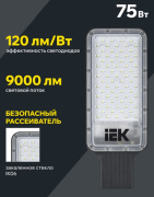 фото Светильник IEK LT-DKU1-1011-075-50-K03