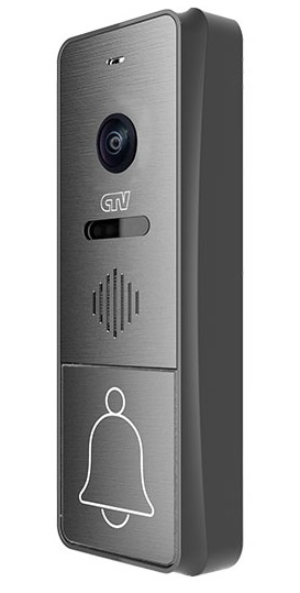 

Вызывная панель CTV CTV-D4004FHD для видеодомофона, объектив fish eye, ИК-фильтр для "ночного" режима, подсветка кнопки вызова, блок управления замком, CTV-D4004FHD