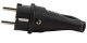 фото Каучуковая вилка  Filum FL-PLUG-P-EU-IP44-BK в Красноярске