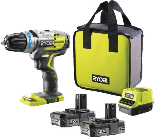 фото Дрель - шуруповерт Ryobi R18PDBL-220S в Краснодаре
