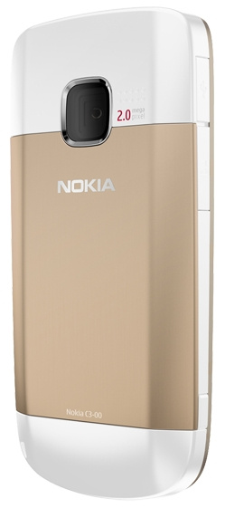 фото Мобильный телефон  Nokia C3-00 Golden White