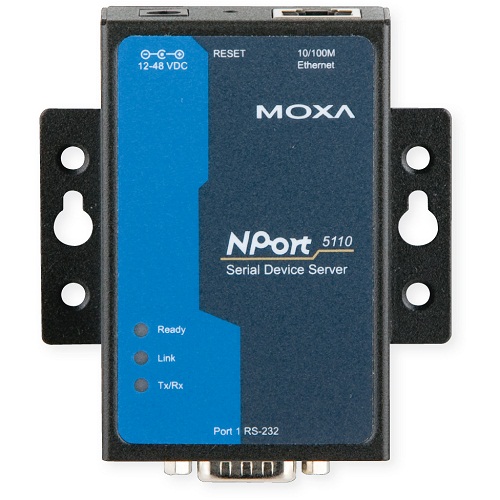 

Преобразователь MOXA NPort 5110 1 Port RS-232 device server, Power Adapter, DB9, rev RU, NPort 5110