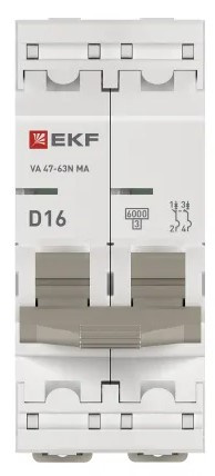фото Автоматический выключатель  EKF M63MA6216D в Уфе