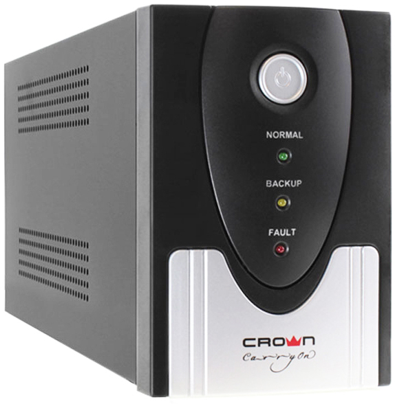 

Источник бесперебойного питания Crown CMU-SP1200 COMBO 1200VA металл, 2x12V/9AH, розетки 2*IEC + 2*EURO, CMU-SP1200 COMBO