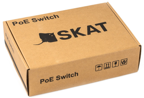 фото Коммутатор  Бастион SKAT PoE-8E-2G v.2 в Екатеринбурге