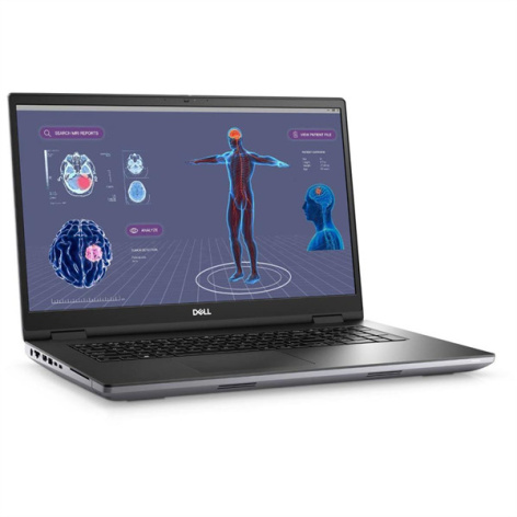 фото Ноутбук  Dell Precision 7780 в Уфе 17.3 ", Core i7, 32 Гб RAM, 1 Тб SSD, GeForce RTX 3500 Ada, Серый