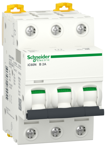 Изображение товара Автоматический выключатель Schneider Electric A9F73304 3 poli 4 А IP20 серия Acti9
