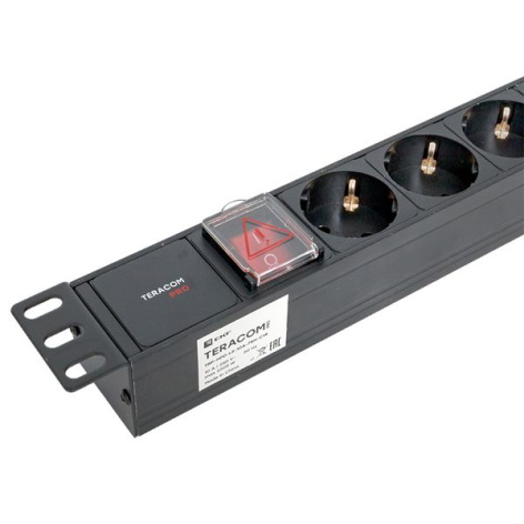 фото Блок розеток 19", 7 розеток EKF TRP-HPD-LS-10A-7SH-C14 в Казани