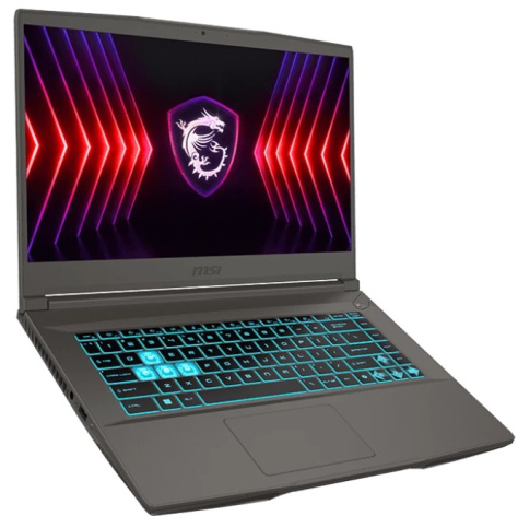 фото Ноутбук  MSI Thin 15 B13VE-2650XRU в Уфе 15.6 ", Core i5, 16 Гб RAM, 512 Гб SSD, GeForce RTX 4050, Серый