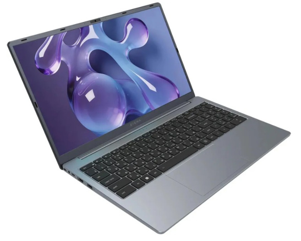 фото Ноутбук Digma Nova 15.6" (AMD Ryzen 5, 16Гб DDR4, SSD 512 Гб, Radeon Vega, Windows 11 Профессиональная) Серый [DN15R5-ADXW13]