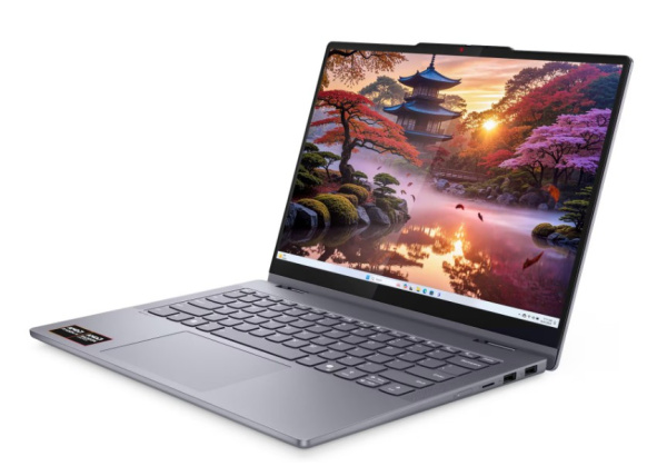 фото Ноутбук Lenovo IdeaPad 5 2-IN-1 14AKP10 14" (AMD Ryzen AI 300, 16Гб LPDDR5X, SSD 512 Гб, Radeon Graphics, Без ОС) Серый [83KT0056RK]