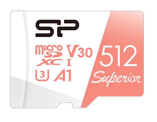

Карта памяти 512GB Silicon Power SP512GBSTXDV3V20 Superior A1 Class 10 UHS-I U3 100/80 Mb/s, SP512GBSTXDV3V20