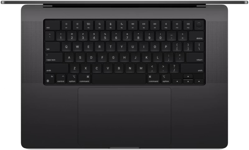 

Ноутбук Apple Macbook Pro 16 (2024) M4 Max chip with 14‑core CPU and 32‑core GPU, 36GB, 1TB SSD, Space Black, клав.русская (грав.), Macbook Pro 16 (2024)