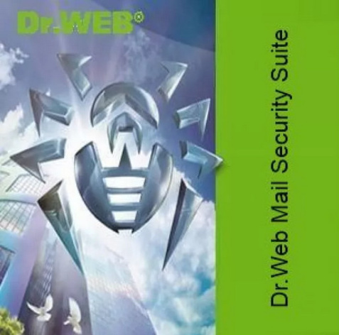 Изображение товара Право на использование Dr.Web Mail Security Suite Антивирус 5 Польз. 1 год Продление