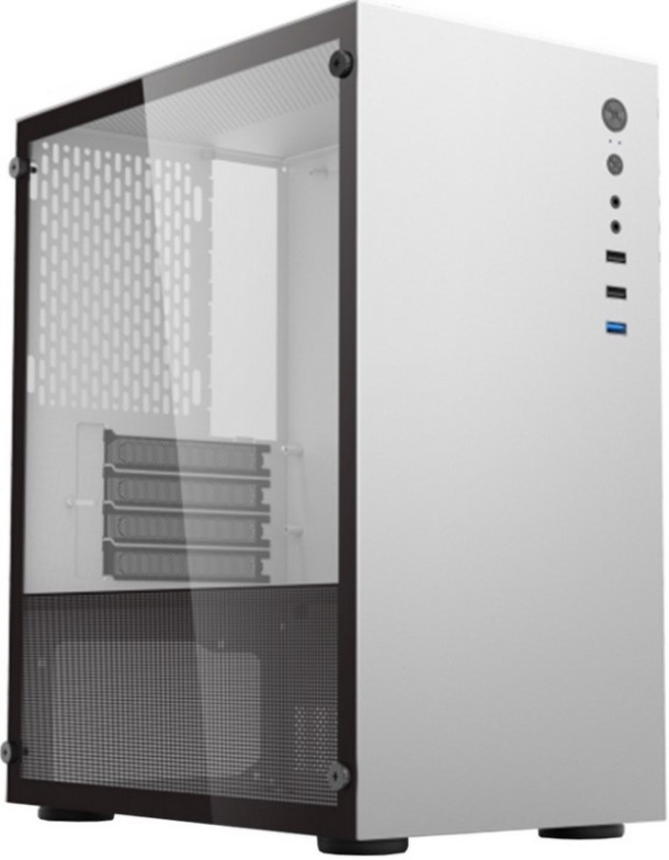 

Корпус mATX ACD Coffre 501 MH-SI1GOA-0000 серый, без БП, боковая панель из закалённого стекла, 2xUSB 2.0, USB 3.0, audio, Coffre 501