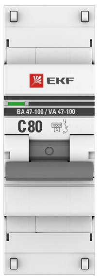 фото Автоматический выключатель  EKF mcb47100-1-80C-pro в Уфе