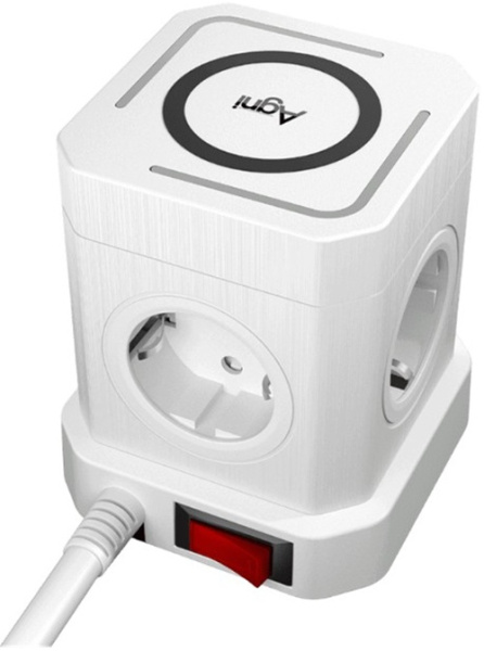 фото Сетевой фильтр AGNI TP-VE4U5E-C-W-2m-white в Челябинске