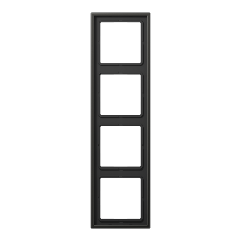 Изображение товара Рамка Jung AL2984D для электромонтажных коробок 4 поста серия LS 990