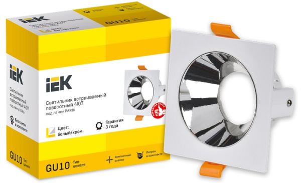 фото Светильник точечный IEK LT-UVB0-4107-GU10-1-K23 в Уфе