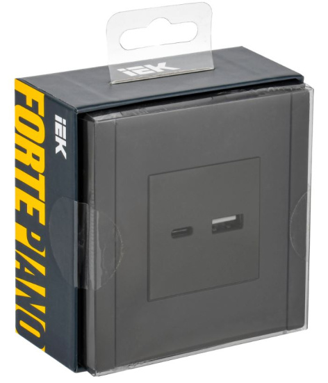 фото Розетка USB  IEK FP-U22-018-K03 в Уфе