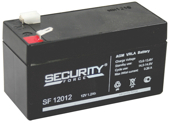 фото Аккумулятор  Security Force 12В, 1.2 Ач в Уфе