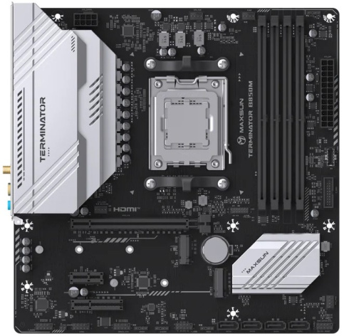 фото Материнская плата mATX MAXSUN MS-Terminator B850M WIFI в Екатеринбурге